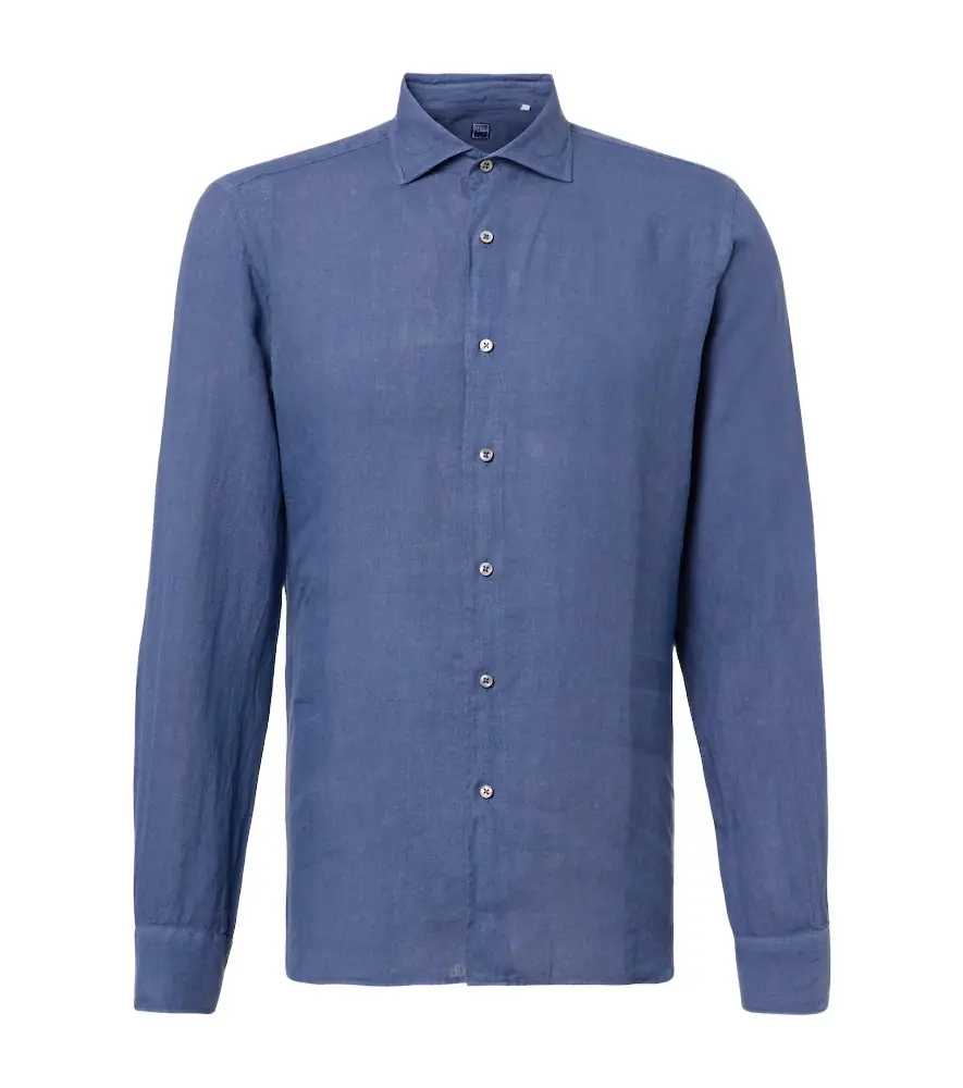 Fedeli Nick linen shirt