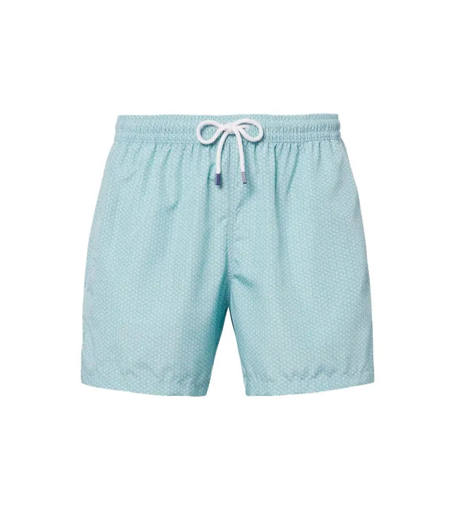 Fedeli Madeira printed swim trunks