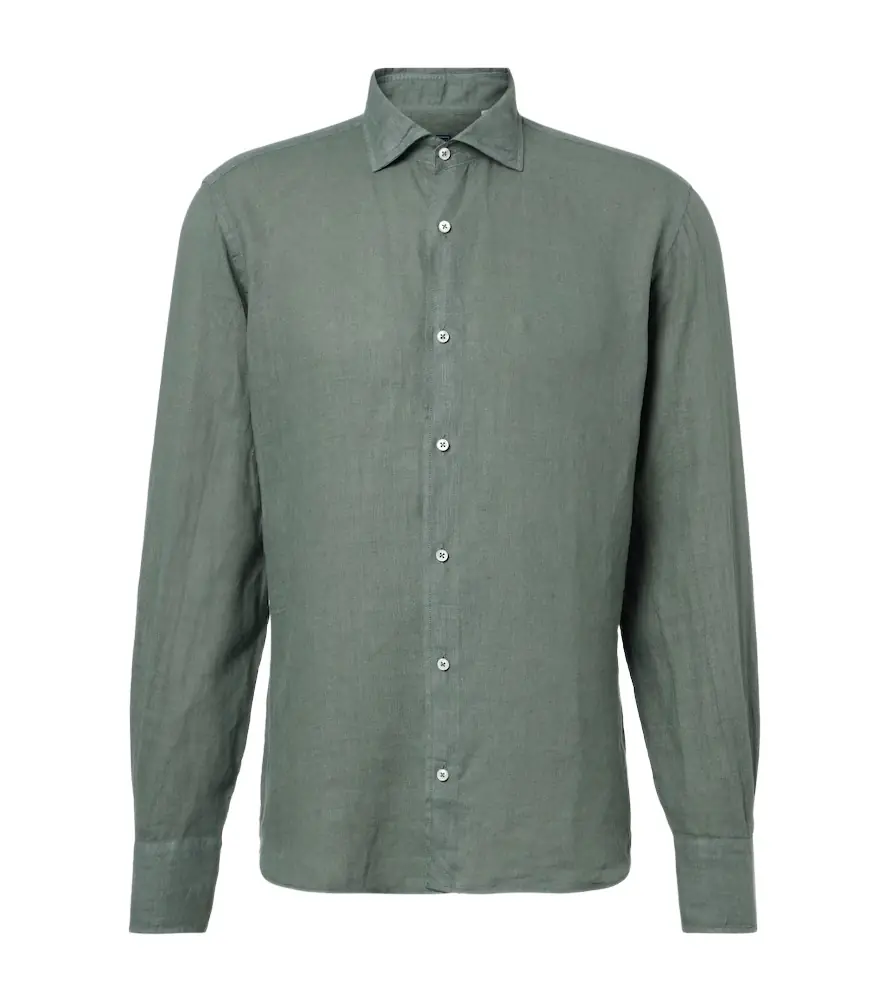 Fedeli Nick linen shirt