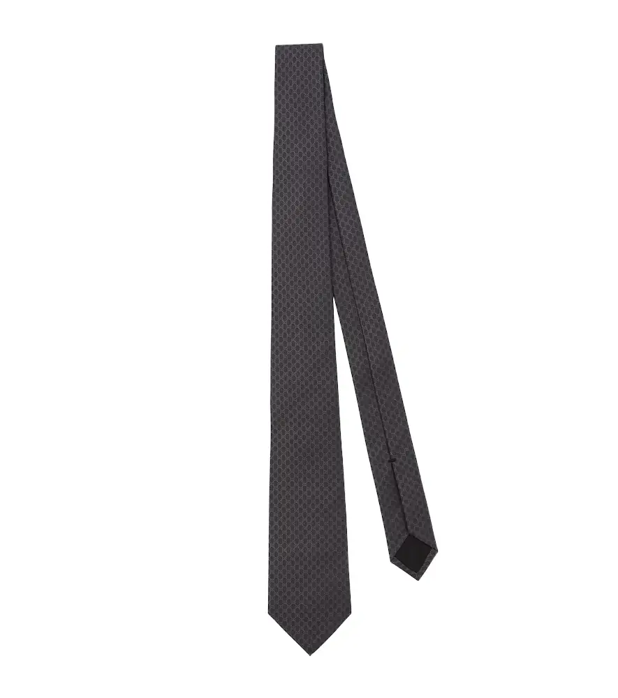 Gucci GG silk jacquard tie