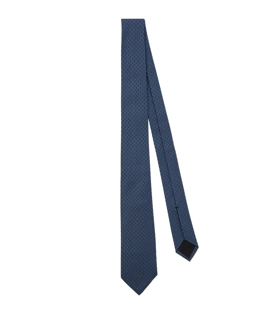 Gucci GG silk jacquard tie