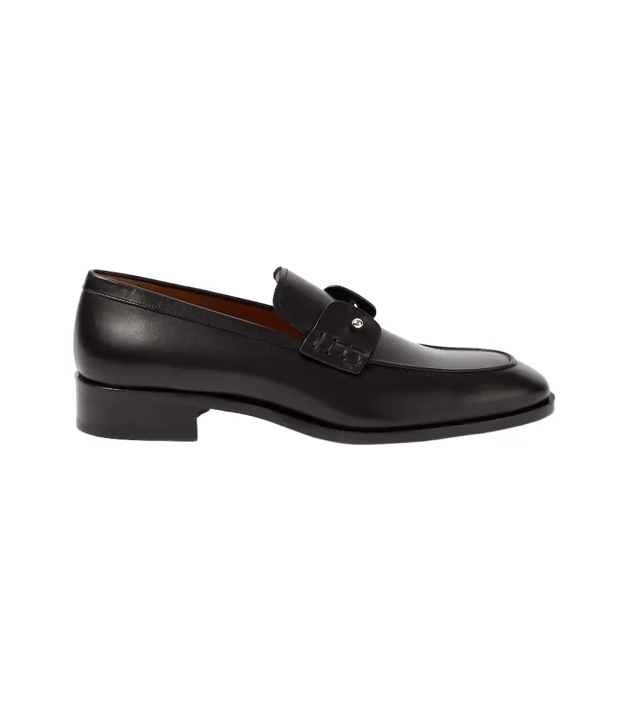 Christian Louboutin Chambelimoc leather loafers