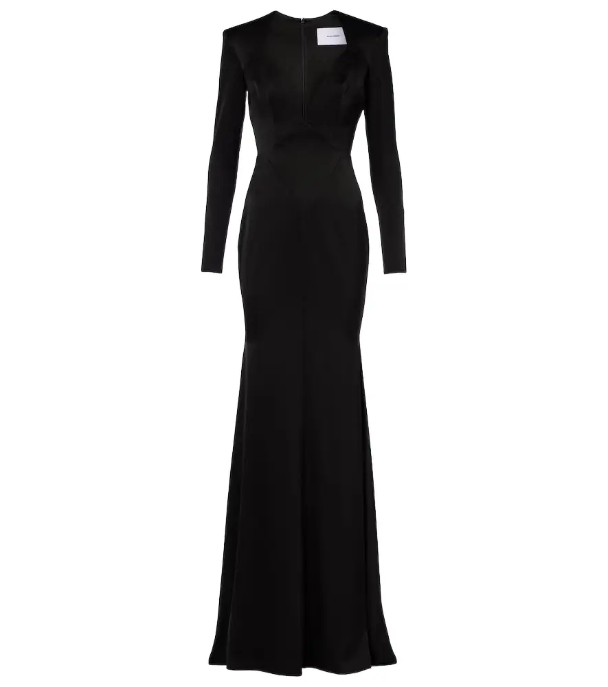 Alex Perry Satin crêpe gown