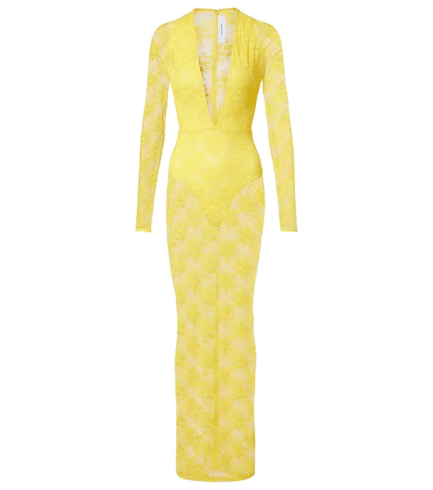 Alex Perry Sheer lace gown