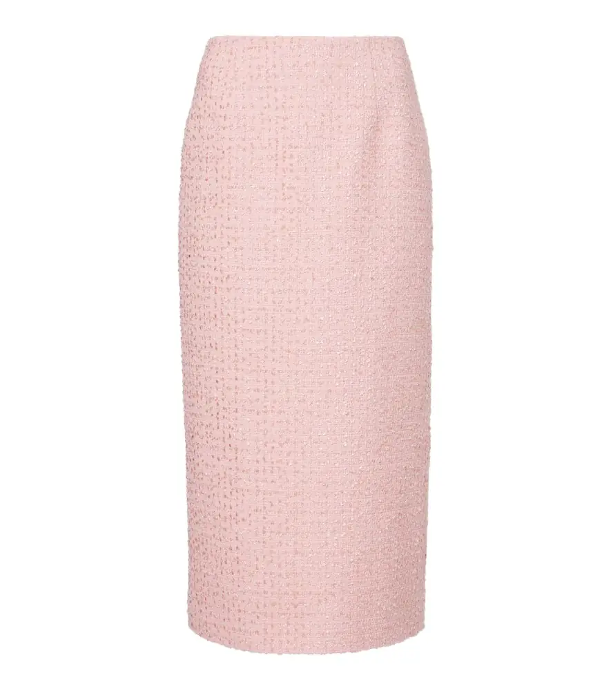 Carolina Herrera Tweed pencil skirt