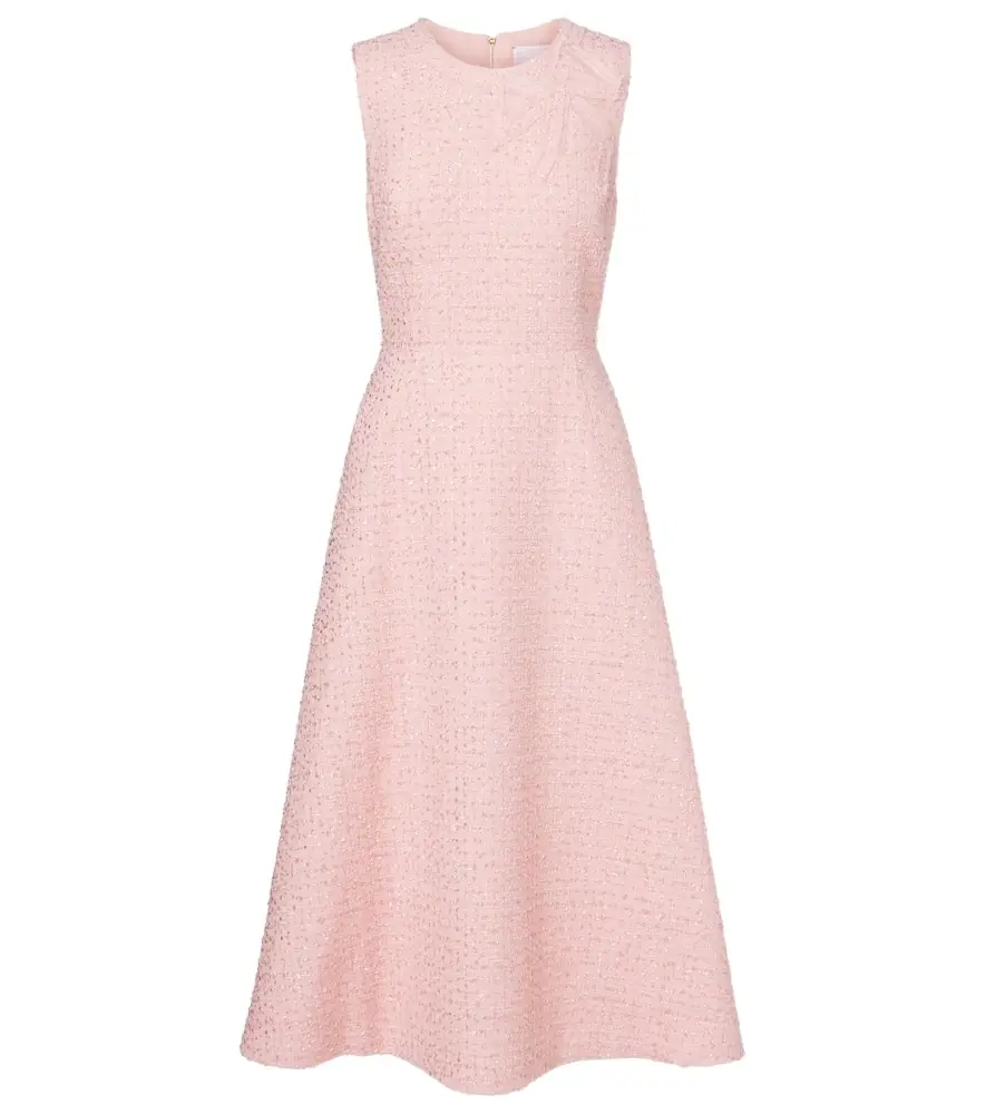 Carolina Herrera Bow-detail midi dress