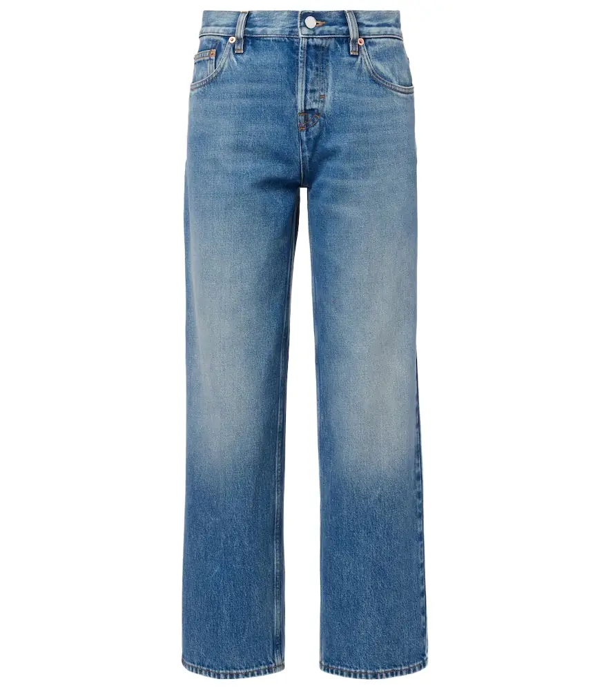 Gucci Mid-rise straight jeans