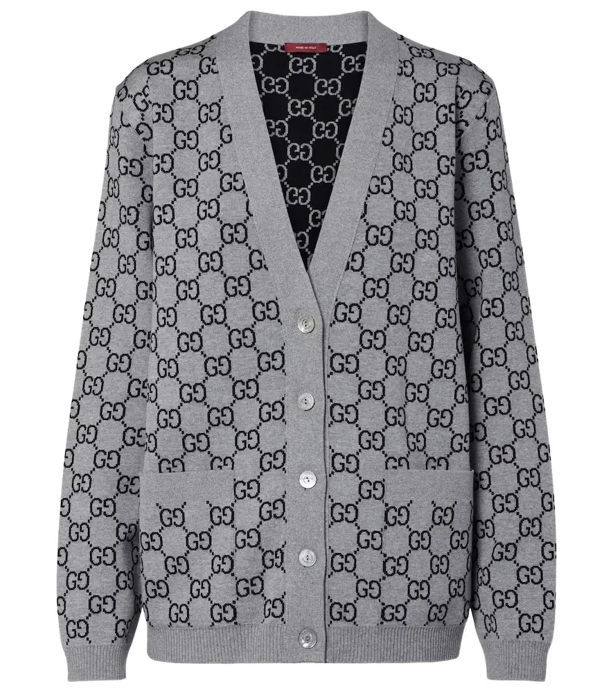 Gucci GG wool-blend cardigan