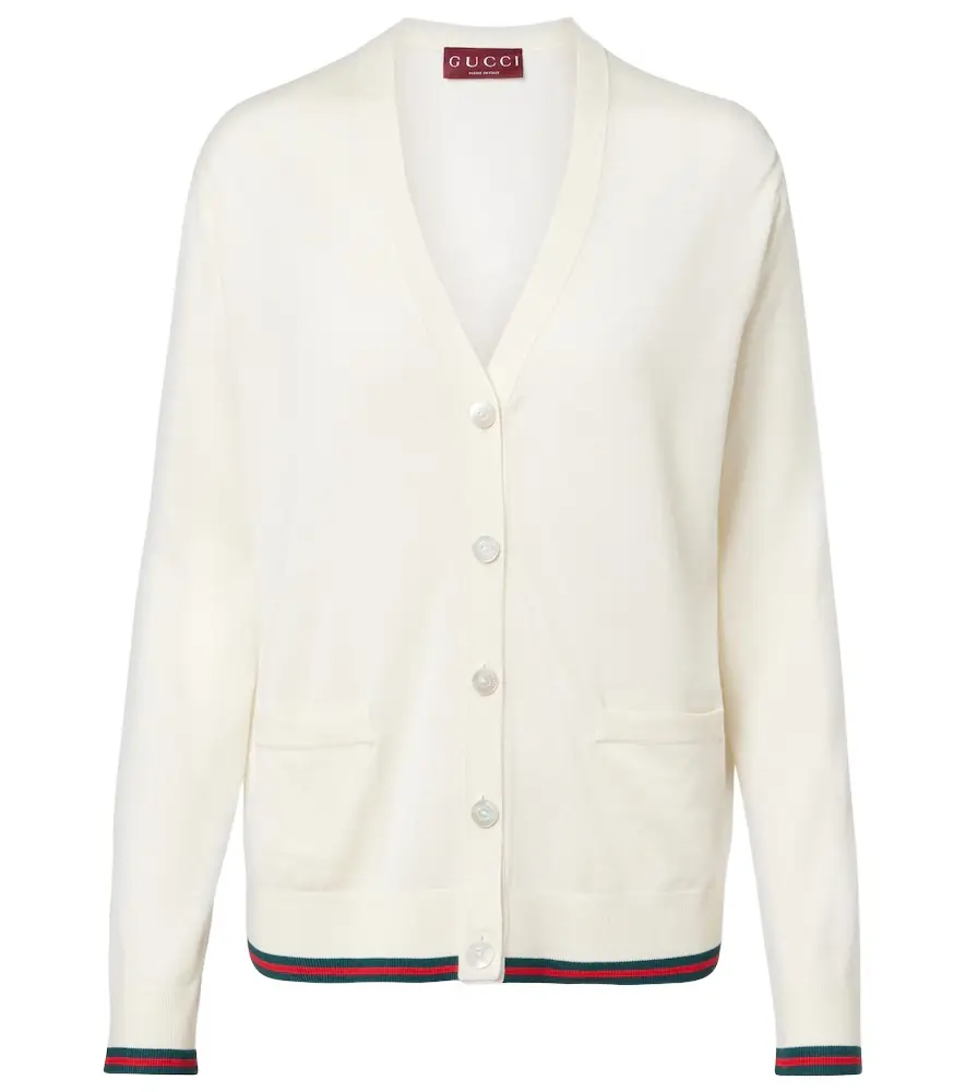 Gucci Cashmere and silk cardigan