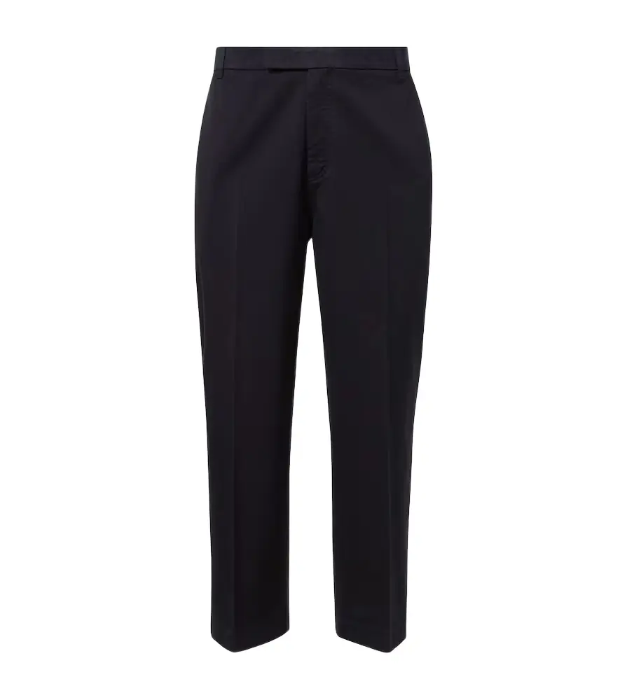 Thom Browne Cotton twill straight pants