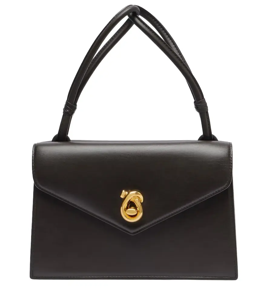 Bottega Veneta Knot Lock Small leather crossbody bag