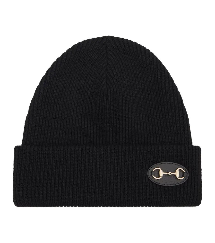 Gucci Horsebit wool beanie