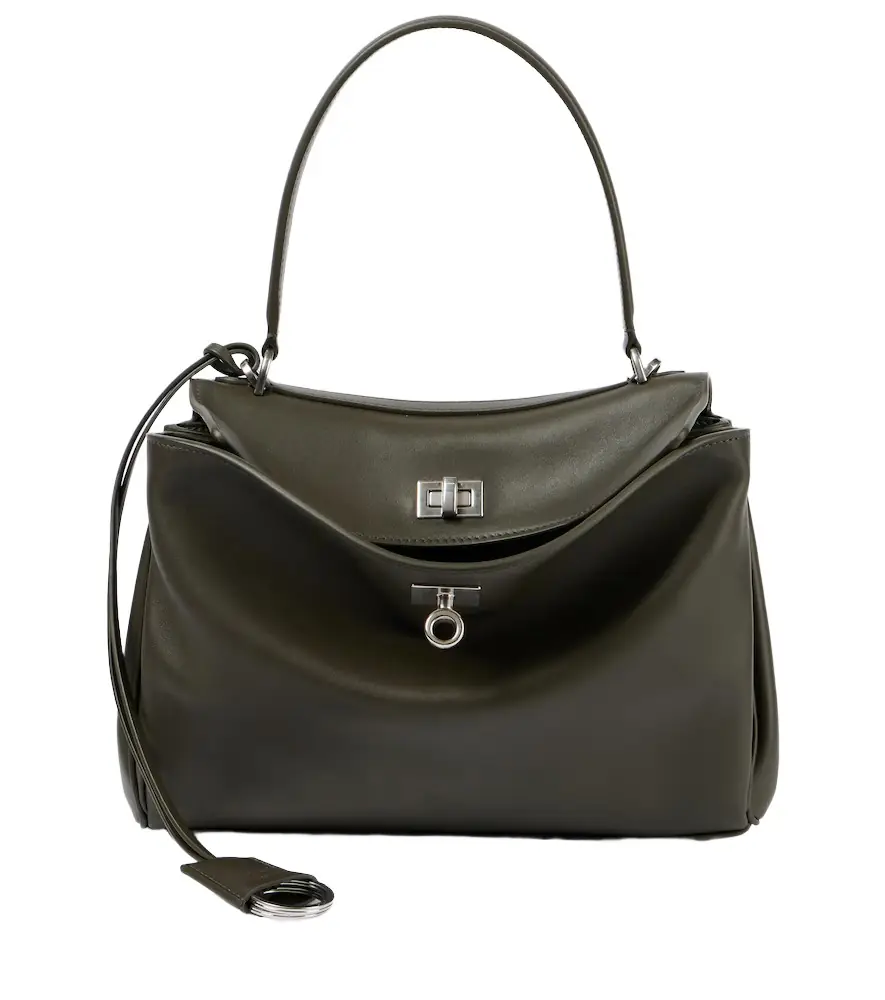 Balenciaga Rodeo Small leather tote bag