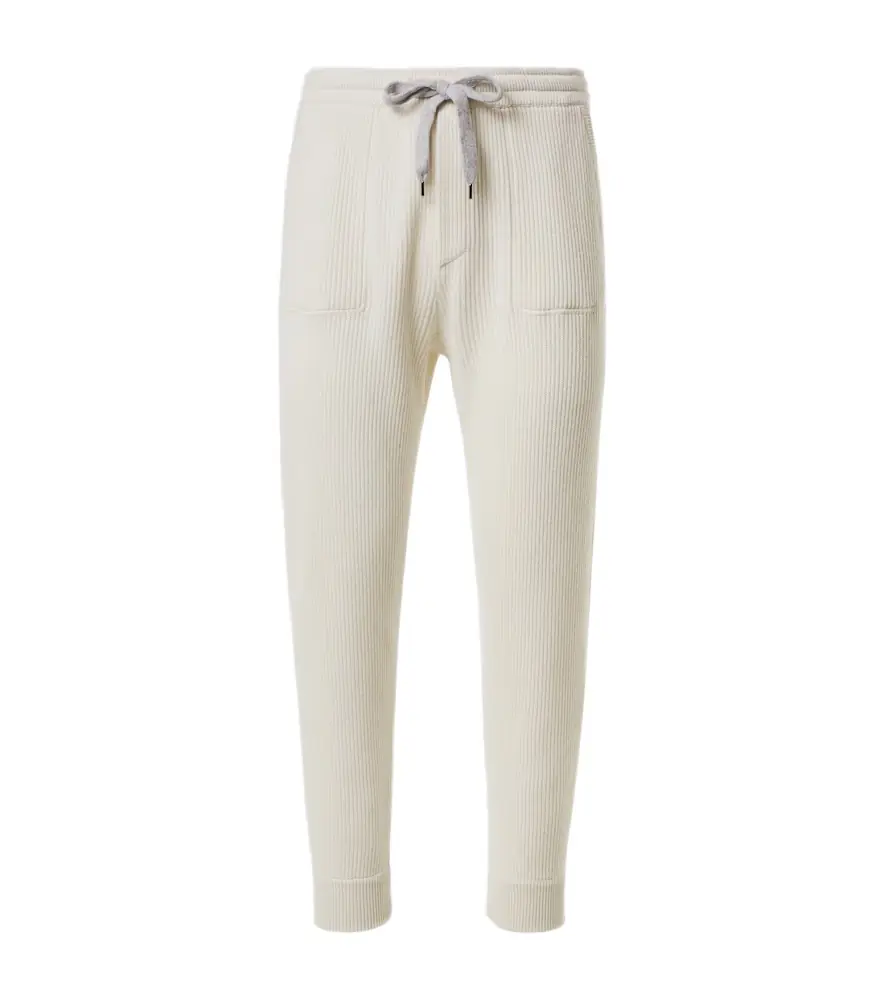 Brunello Cucinelli Cashmere-blend sweatpants