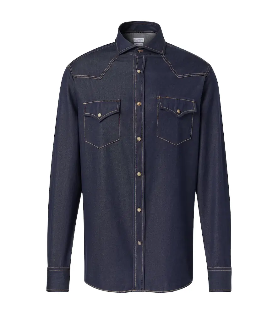 Brunello Cucinelli Denim shirt