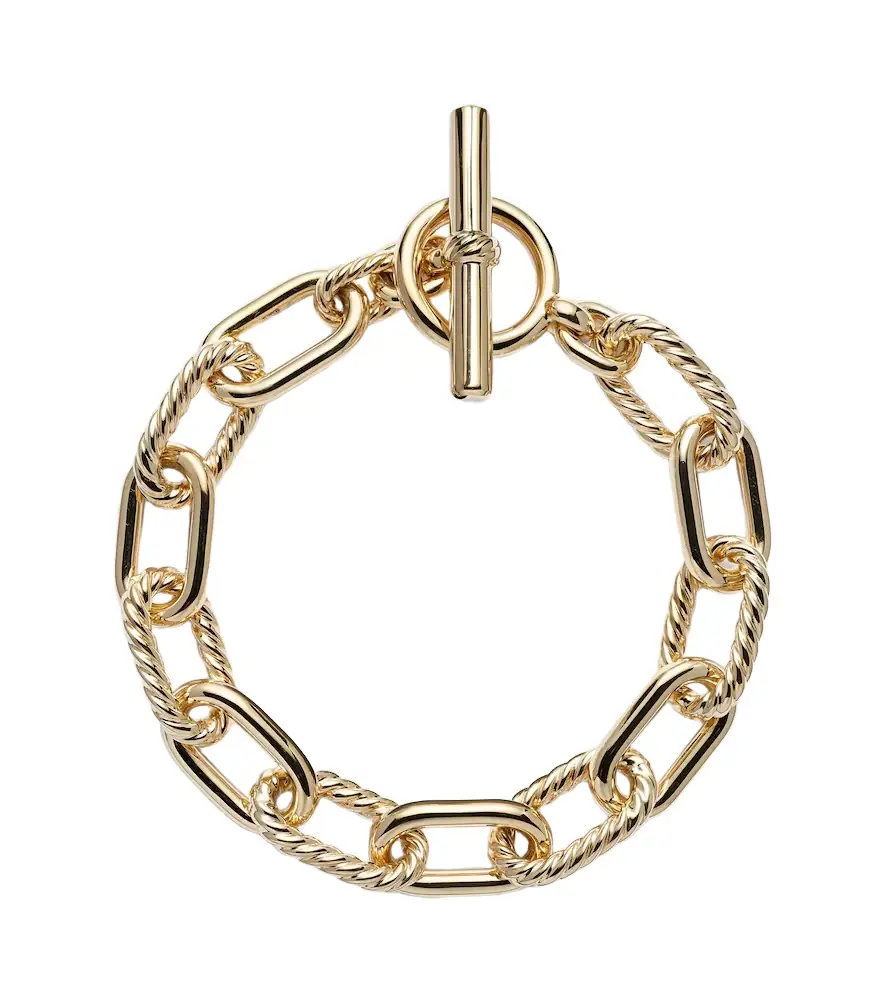 David Yurman DY Madison 18kt gold bracelet