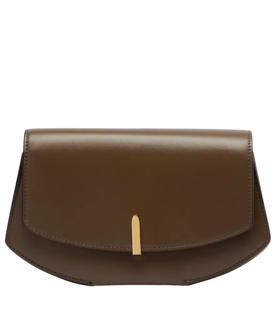 Savette Florence leather clutch