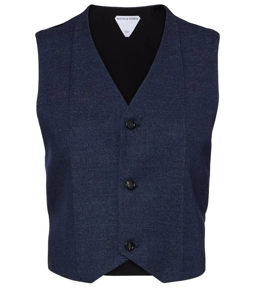Bottega Veneta Wool drill vest