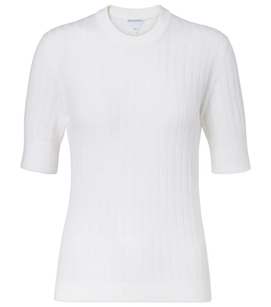 Bottega Veneta Ribbed-knit top