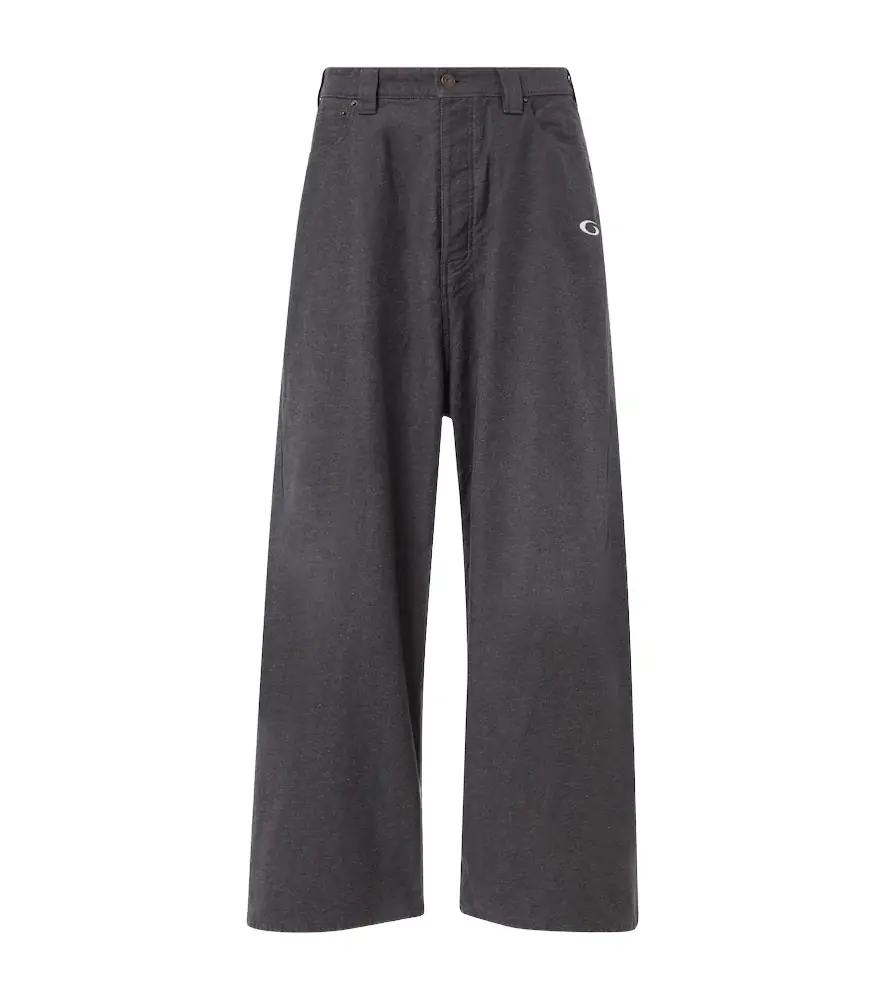 Balenciaga Trompe L'Oeil denim sweatpants
