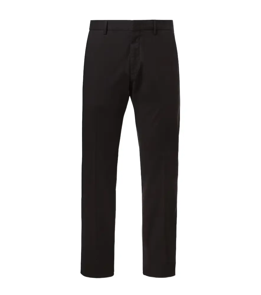 Zegna Cotton-blend slim pants - Women's Clothing
