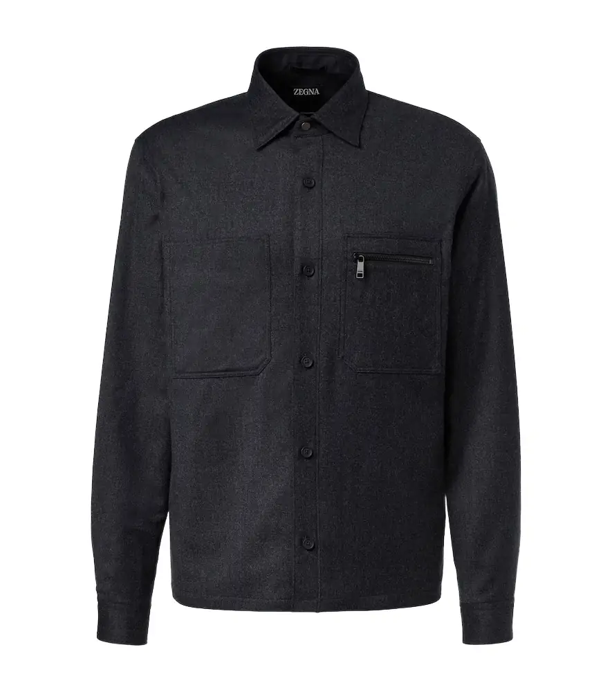 Zegna Wool overshirt
