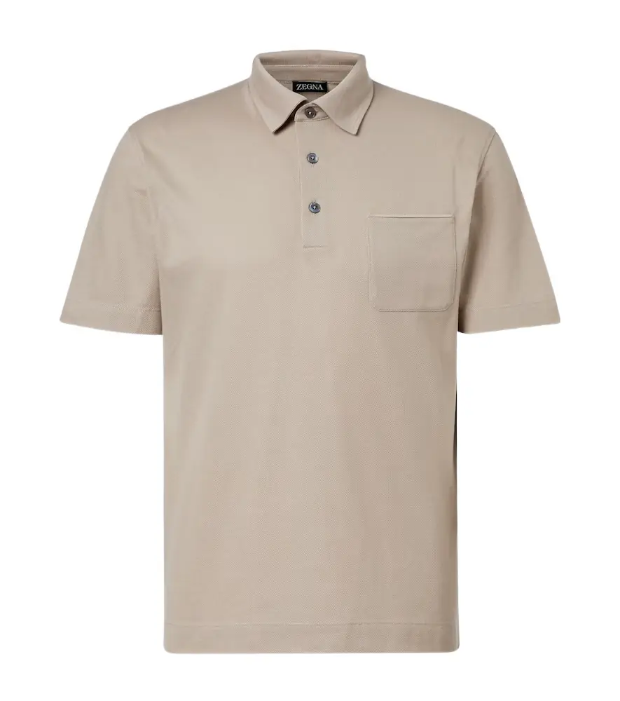 Zegna Cotton polo shirt