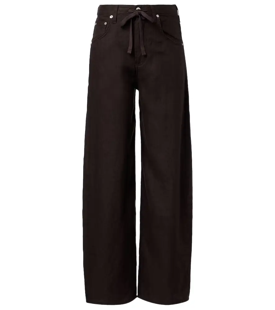 Citizens of Humanity Brynn linen wide-leg pants