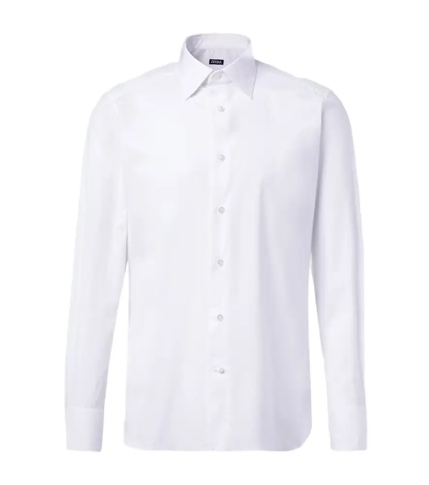 Zegna Cotton-blend shirt