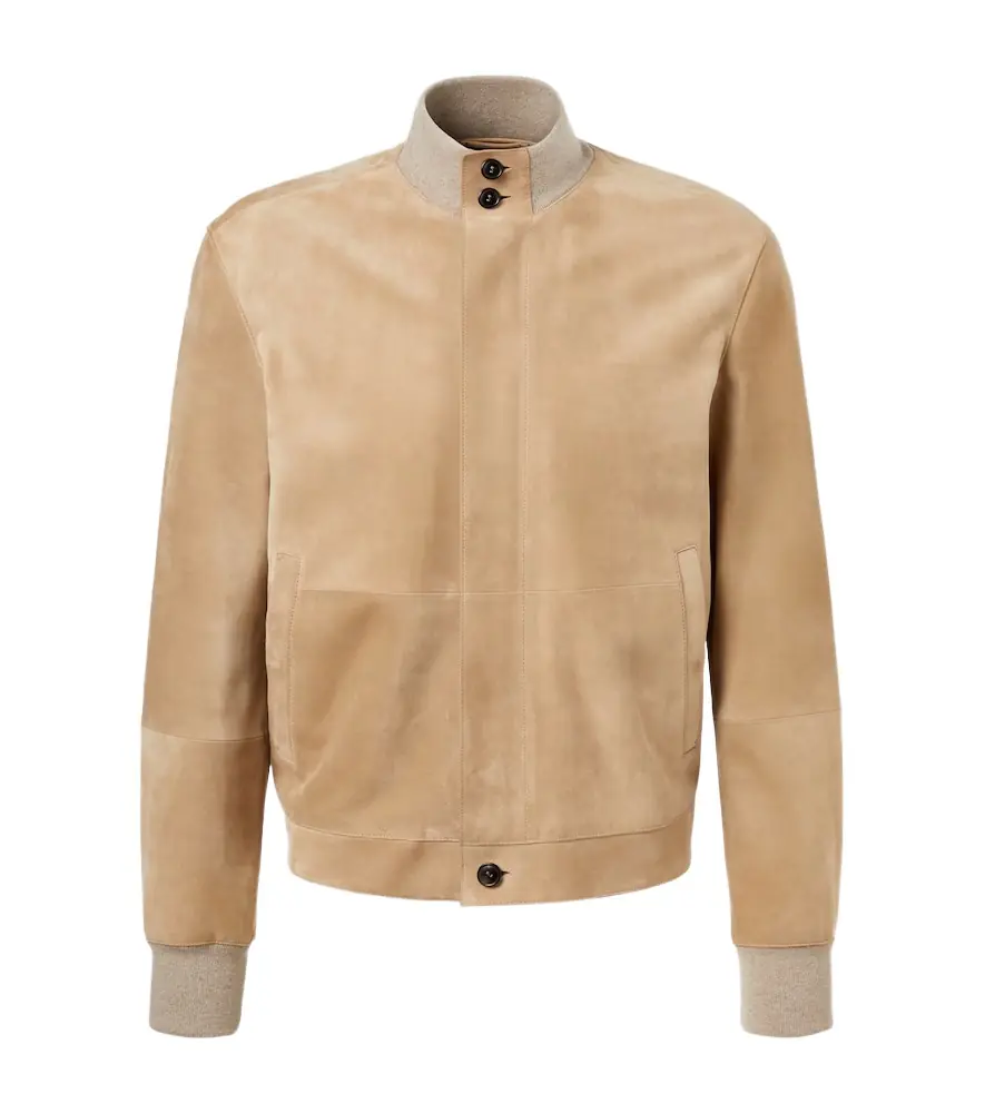 Zegna Suede blouson