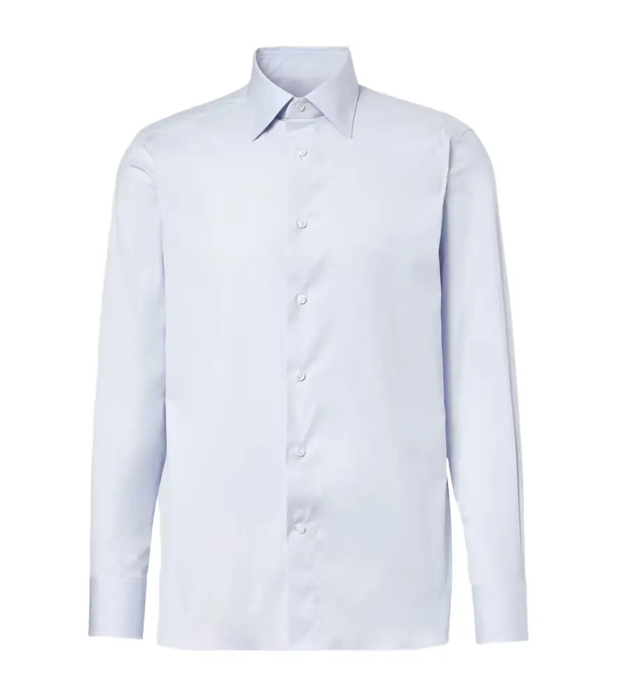 Zegna Cotton-blend shirt