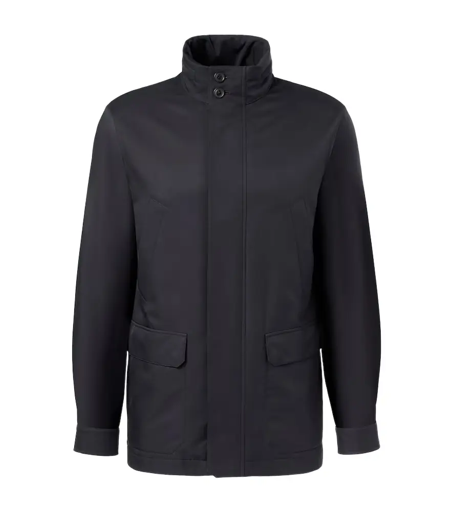 Zegna Twill field jacket