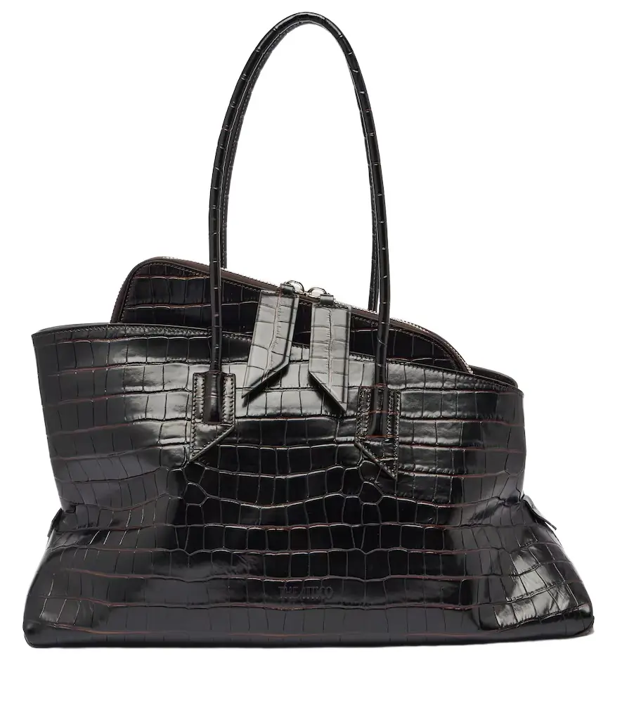 The Attico La Passeggiata Medium leather tote