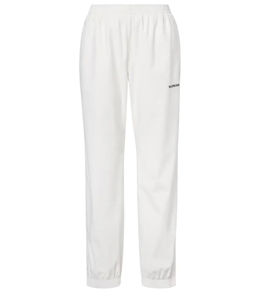 Balenciaga Logo straight sweatpants