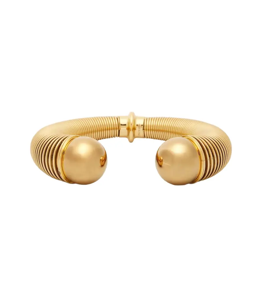 Alaia Alaïa Spiral embellished bracelet
