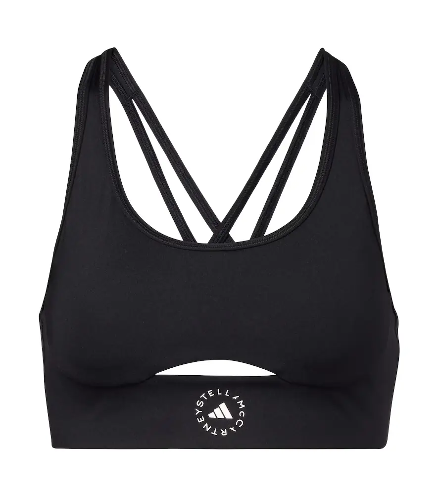 Adidas by Stella McCartney Logo padded sports bra