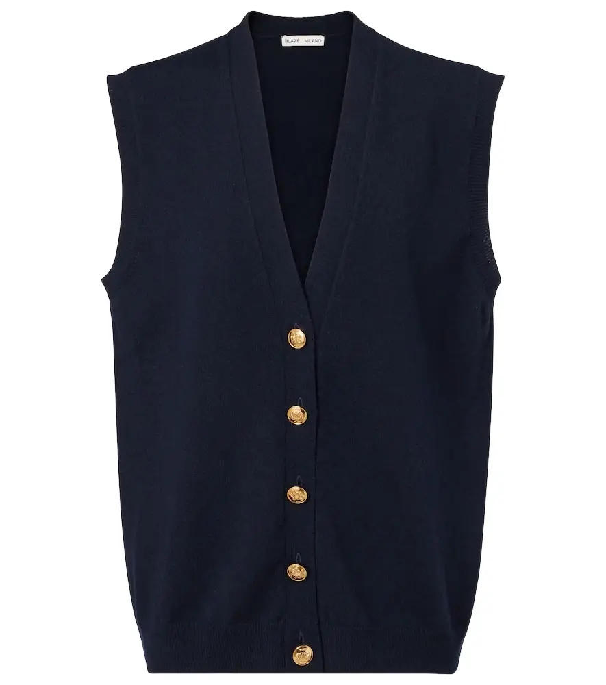 Blaze Milano Blazé Milano Highland wool and cashmere vest