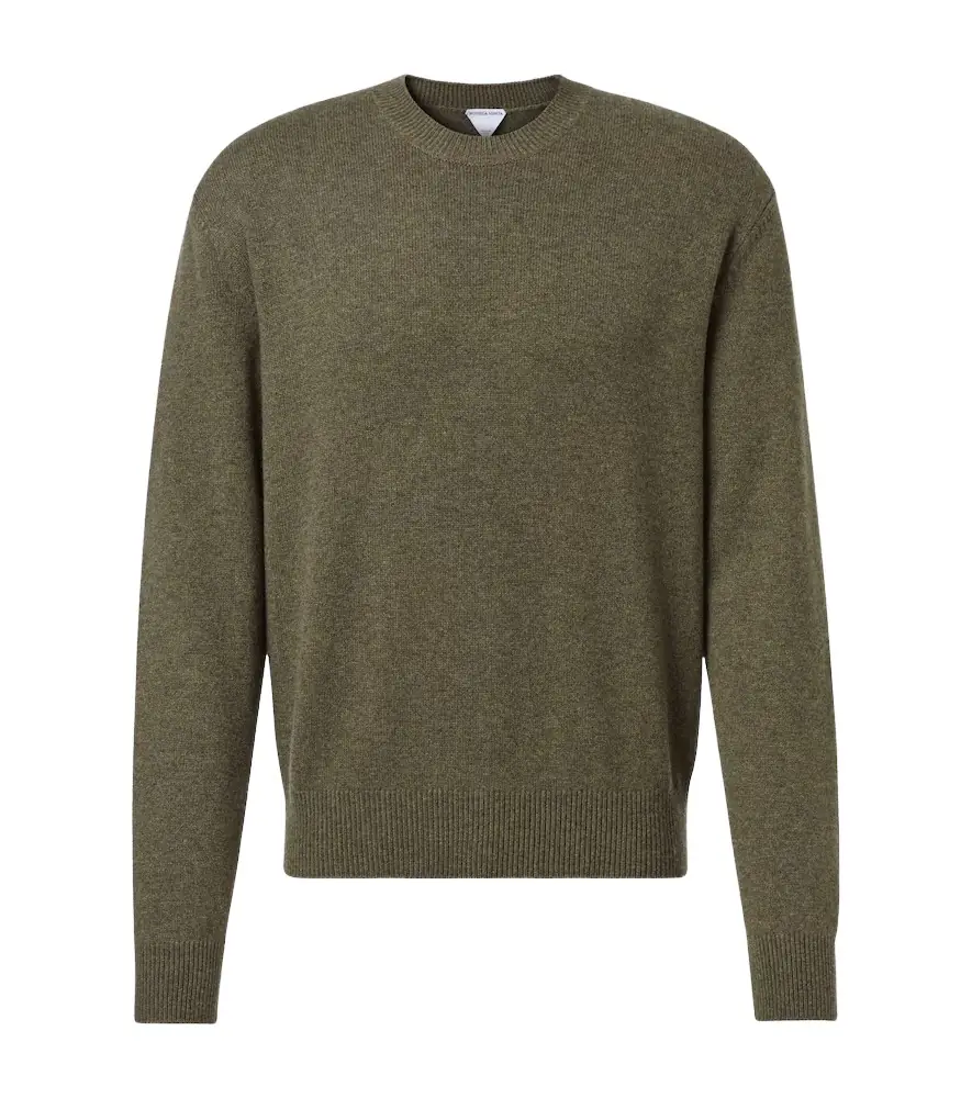 Bottega Veneta Intrecciato cashmere-blend sweater