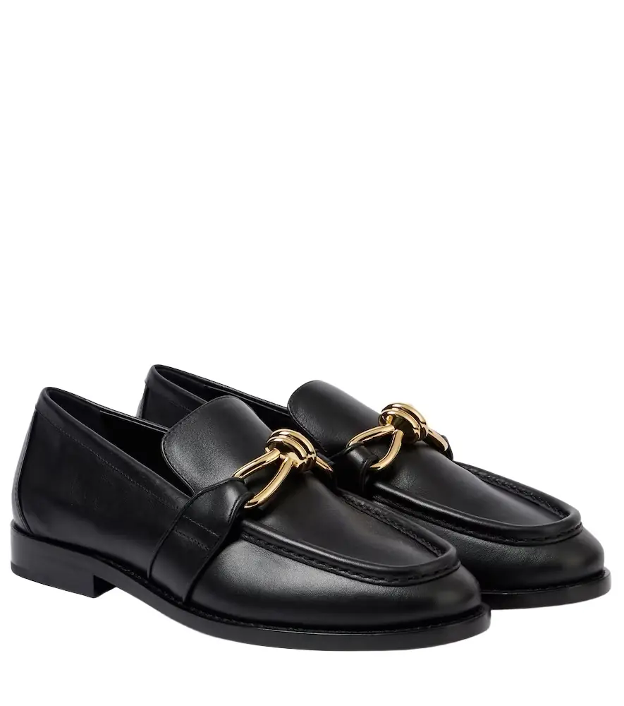 Bottega Veneta Astaire Knot leather loafers