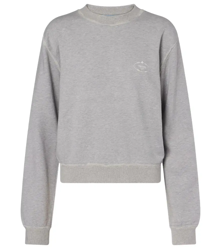 Prada Cotton jersey sweatshirt