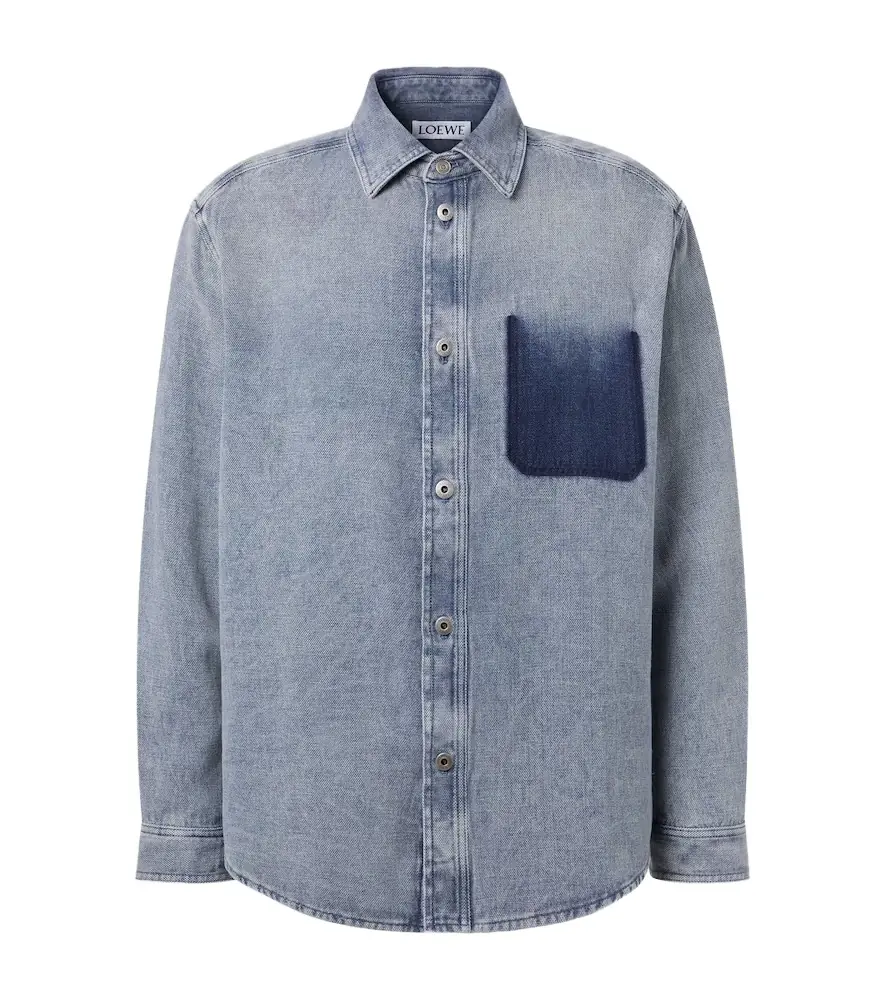 Loewe Cotton and linen canvas shirt