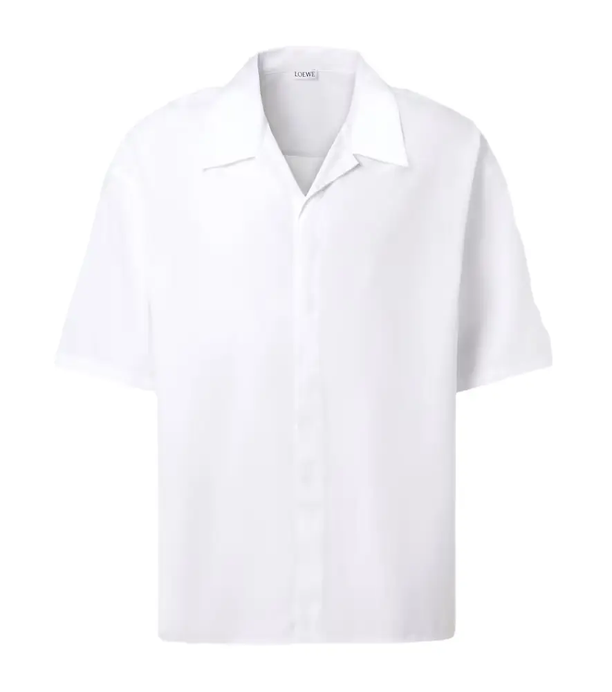 Loewe Cotton poplin bowling shirt
