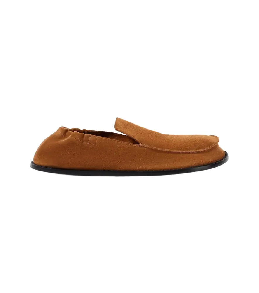 Loewe Flex suede loafers