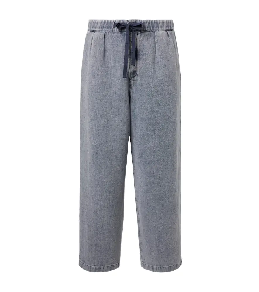 Loewe Mid-rise wide-leg jeans