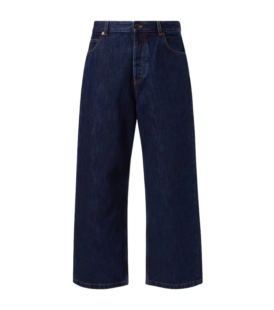 Loewe Mid-rise barrel-leg jeans