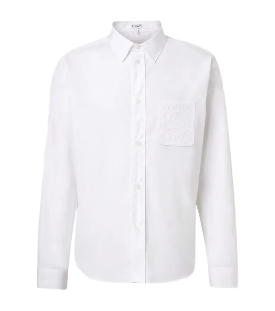 Loewe Anagram cotton poplin shirt