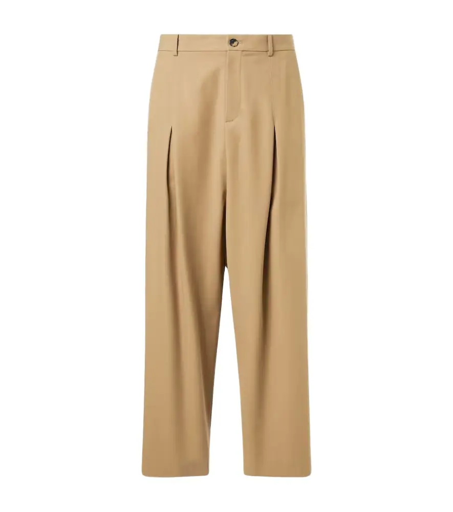 Loewe Cotton twill wide-leg pants