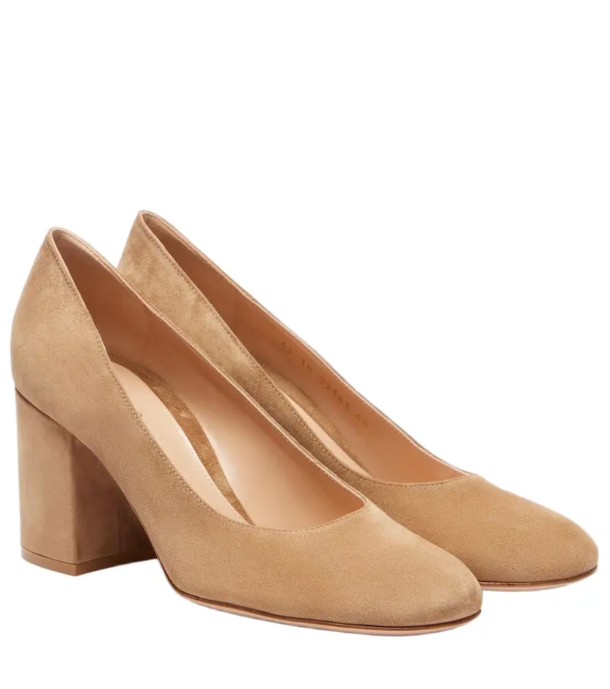 Gianvito Rossi Joelle suede pumps