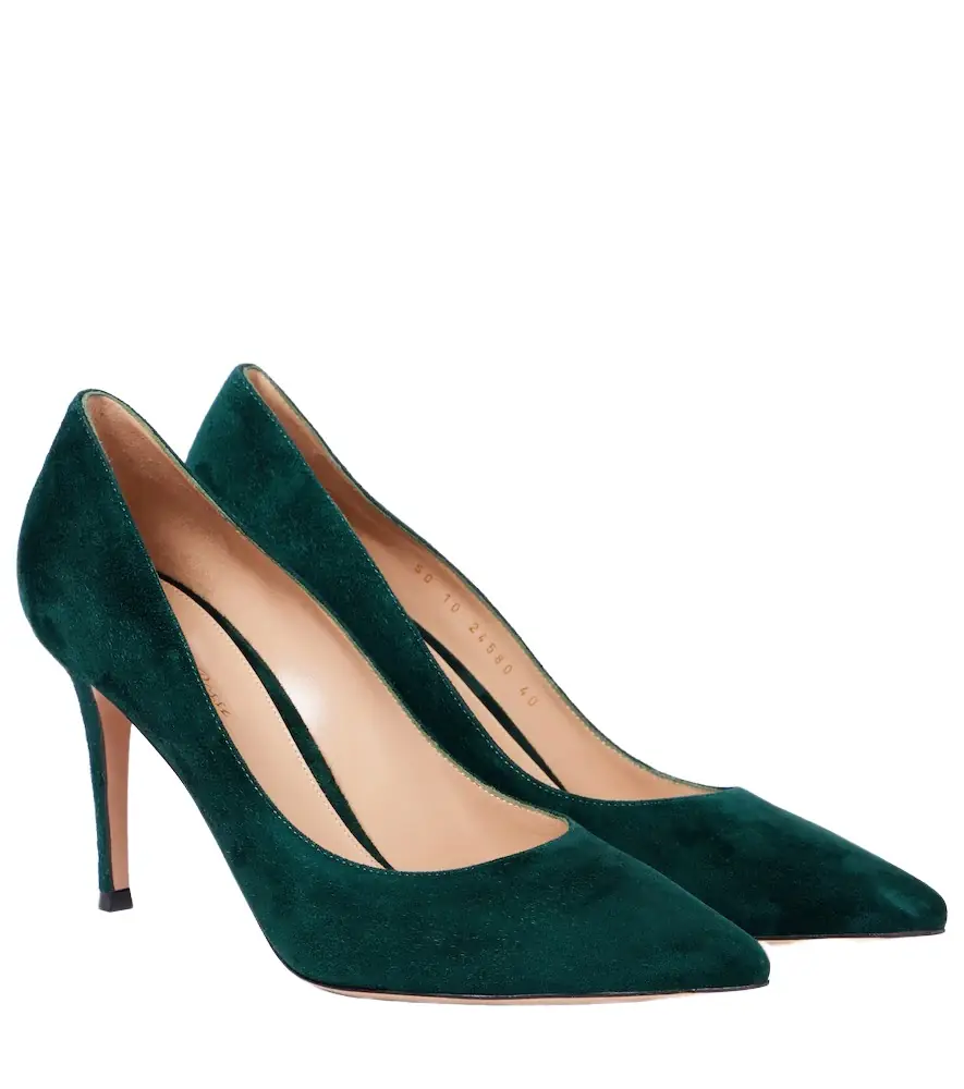 Gianvito Rossi Gianvito 85 suede pumps - Women's Shoes