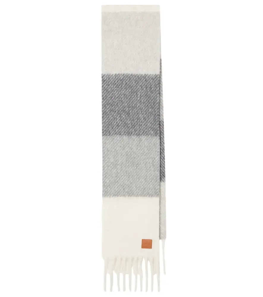 Loewe Alpaca and wool-blend scarf